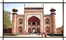 Entrance Taj Mahal, Agra