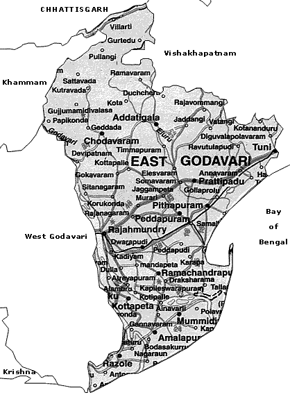 Maps of East Godavari