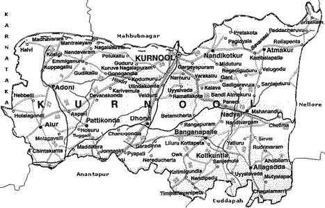 Maps of Kurnoorl