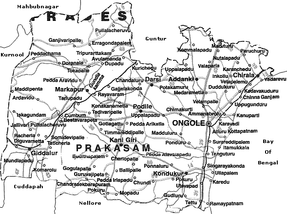Maps of Prakasam