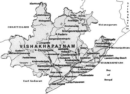 Maps of Vishakhapatnam 