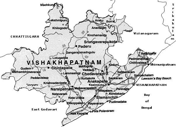 Maps of Vishakhapatnam