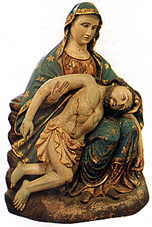 Pieta in Wood