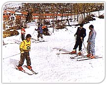 Skiing