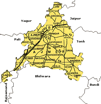 Maps of Ajmer