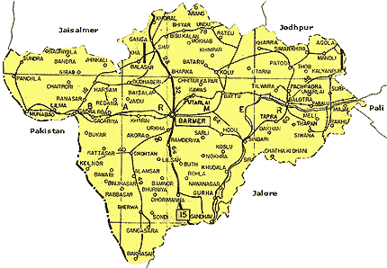 Maps of Barmer