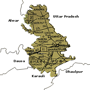 Maps of Bharatpur