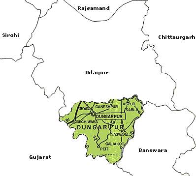 Maps of Dungarpur