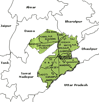 Maps of Karauli
