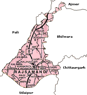 Maps of Rajsamand