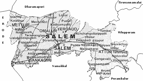 Map of Salem 