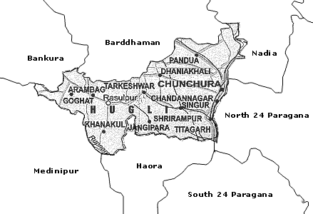 Map of Hugli 